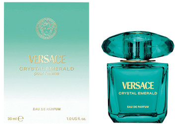 Versace Crystal Emerald: The Crystal line gets a green pulse