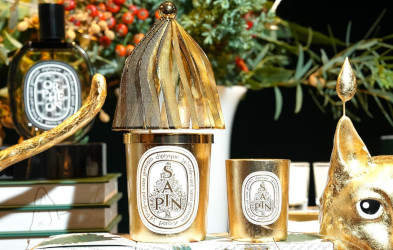 A Night of Wax and Gold: Diptyque crowns Sapin as the holiday main event