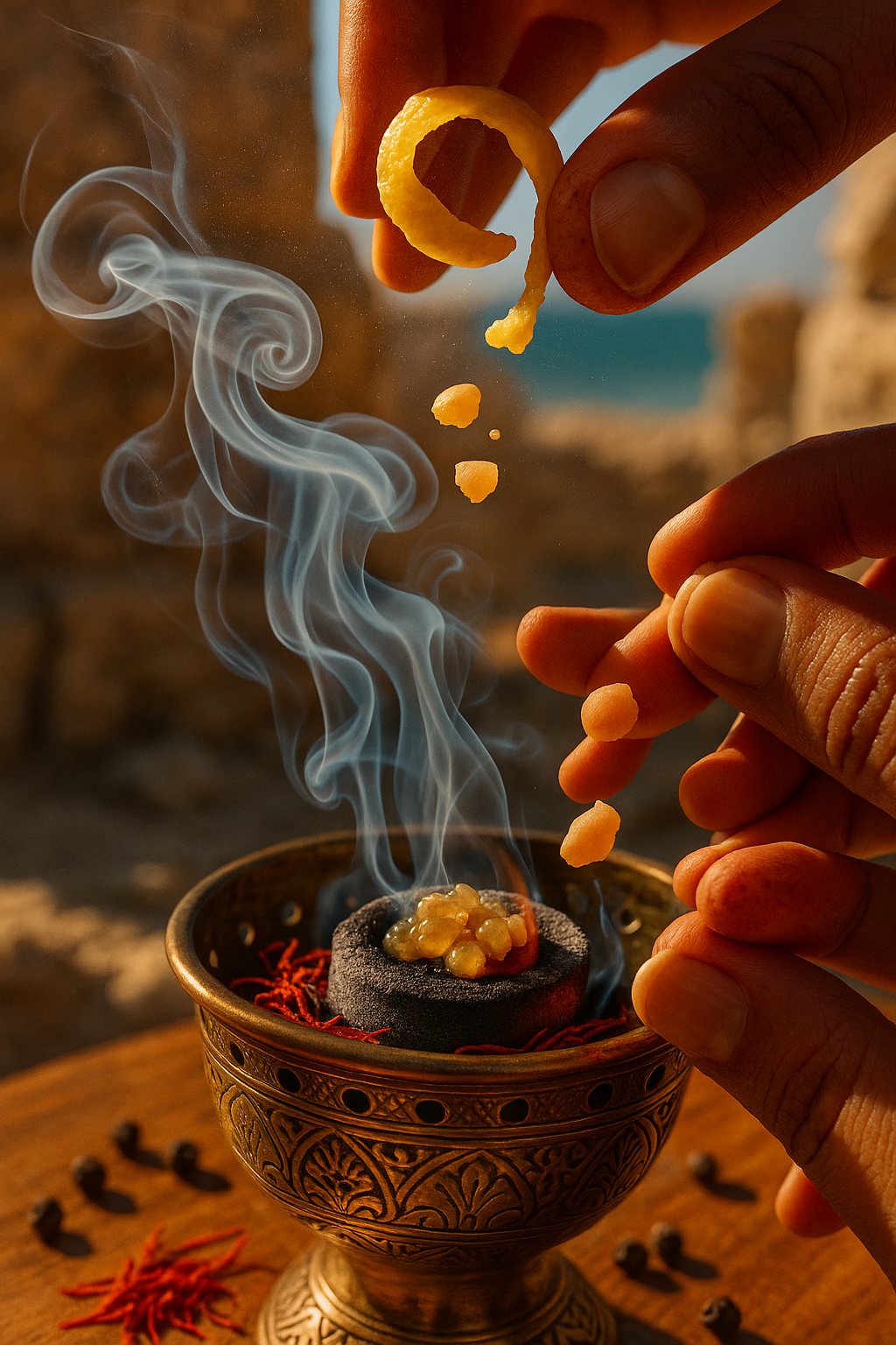 Woody Citrus Smoke: My Notebook Still Smells Like Oman