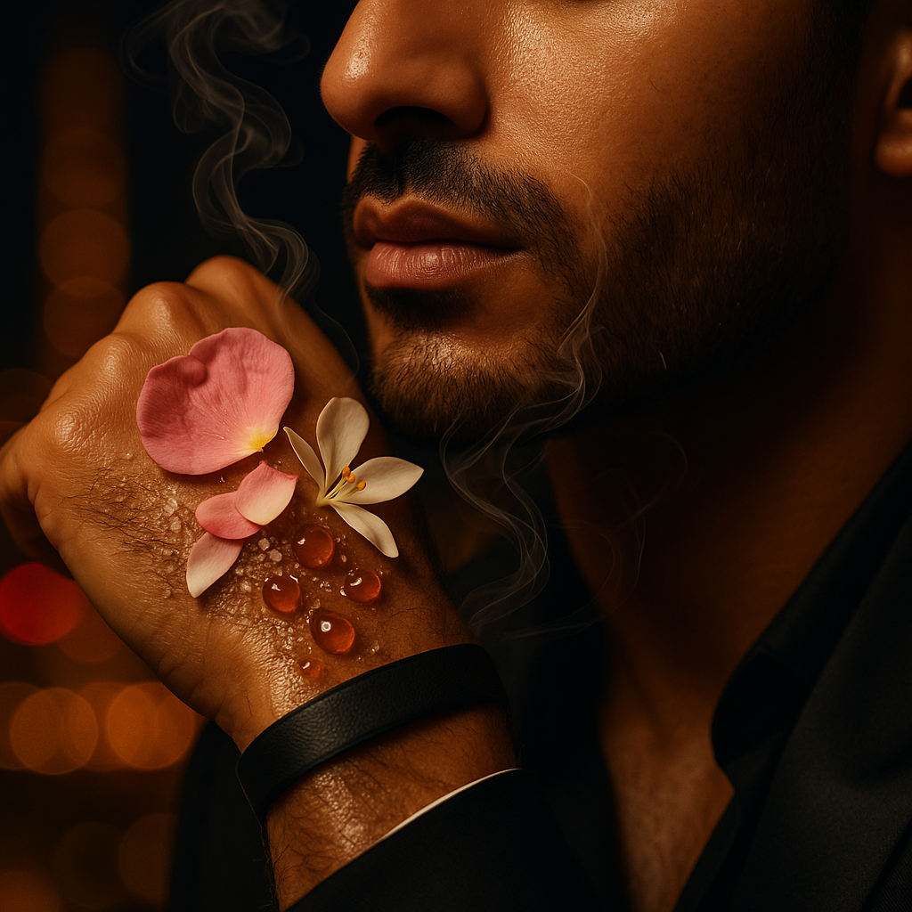 Gulf men are layering rose and vanilla. The result is addictive.