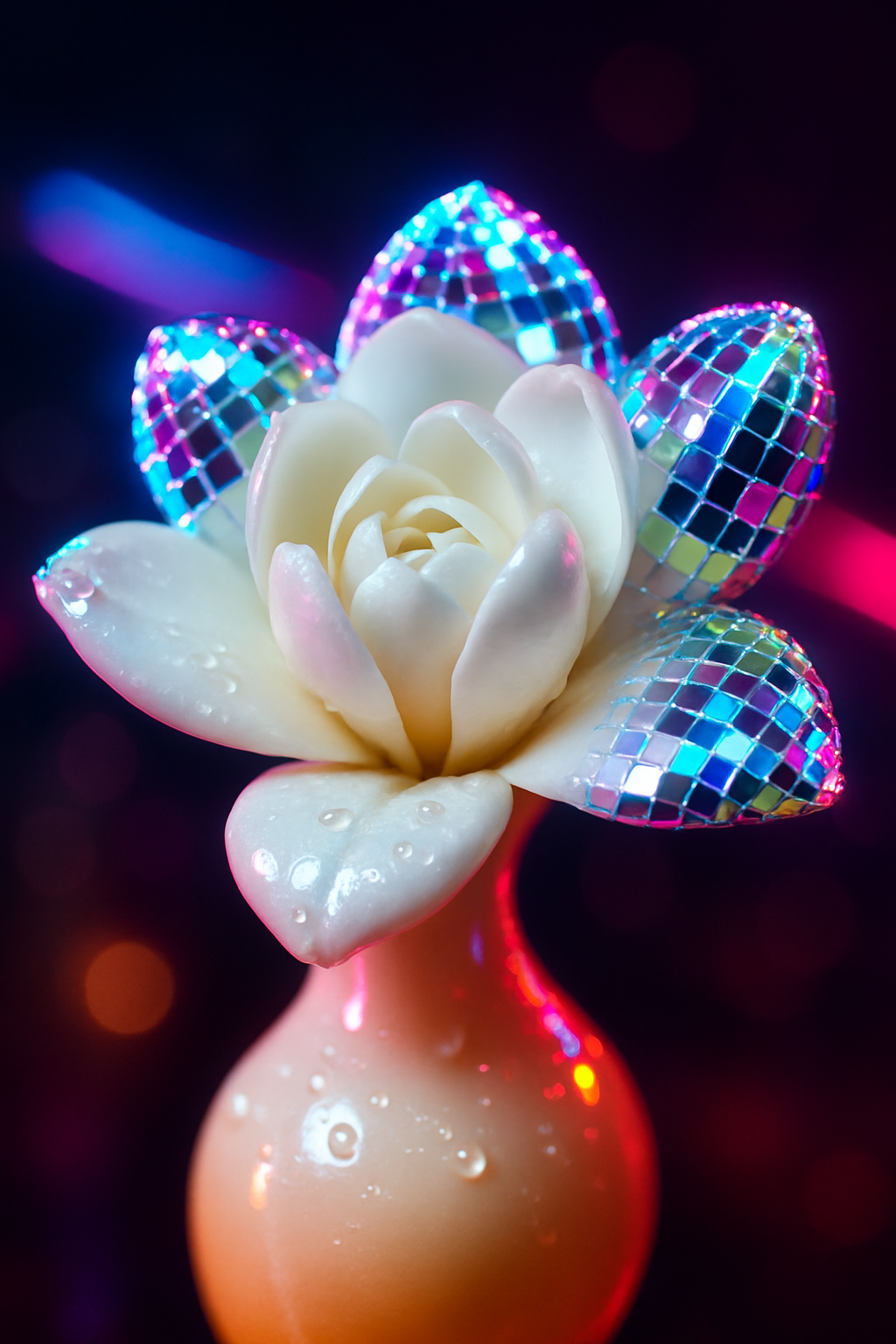 Disco-ball florals, hold the glitter: my take on Ultra by Hiram Green