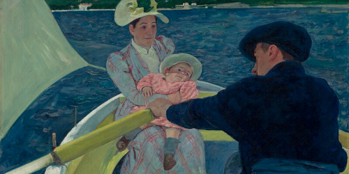 Wednesday scent of the day: Cassatt’s boat, Monet’s light, and a kimono on my skin