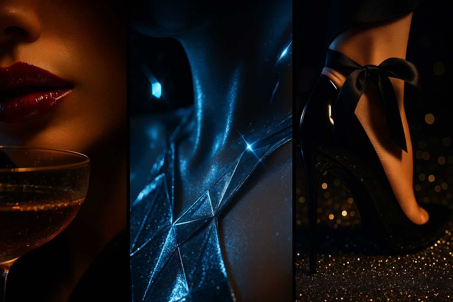 Glitter vs grit: three holiday fantasies from By Kilian, Mugler, and Good Girl