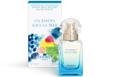 Hermès takes a breath underwater: Un Jardin Sous la Mer lands