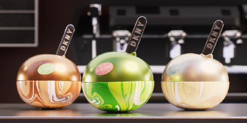 DKNY Be Delicious Latte: NYC’s coffee habit bottled in Matcha, Pistachio, Vanilla